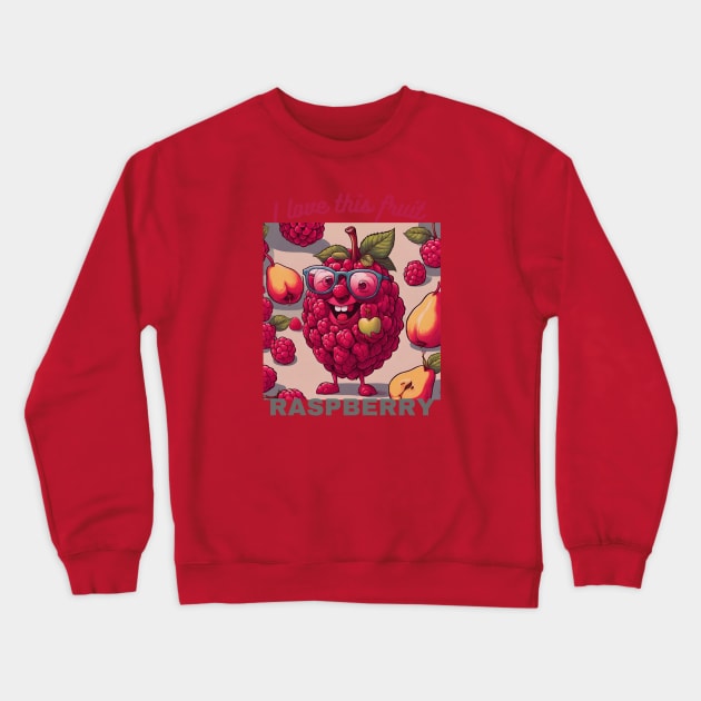 Raspberry Crewneck Sweatshirt by Kings Court